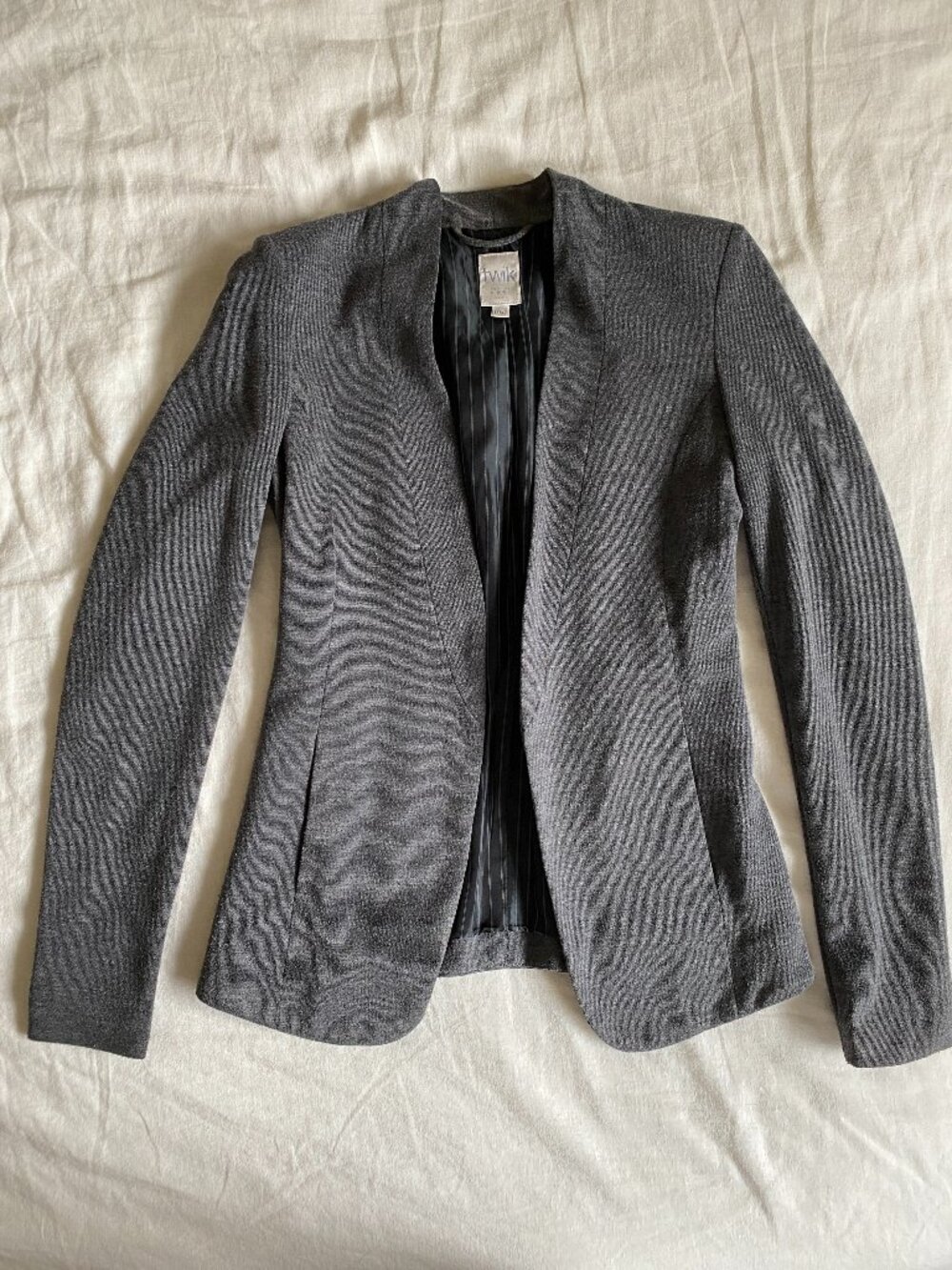 Gray blazer from Simons